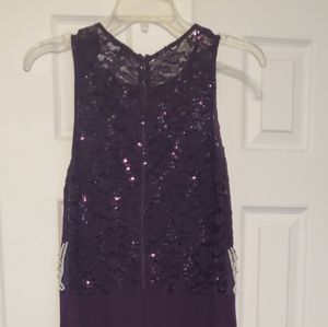 Dress with white beads